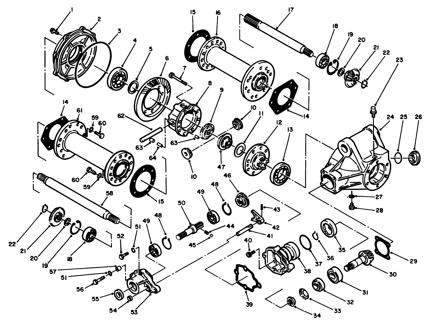 Rear Axle Assembly No. 68-6820