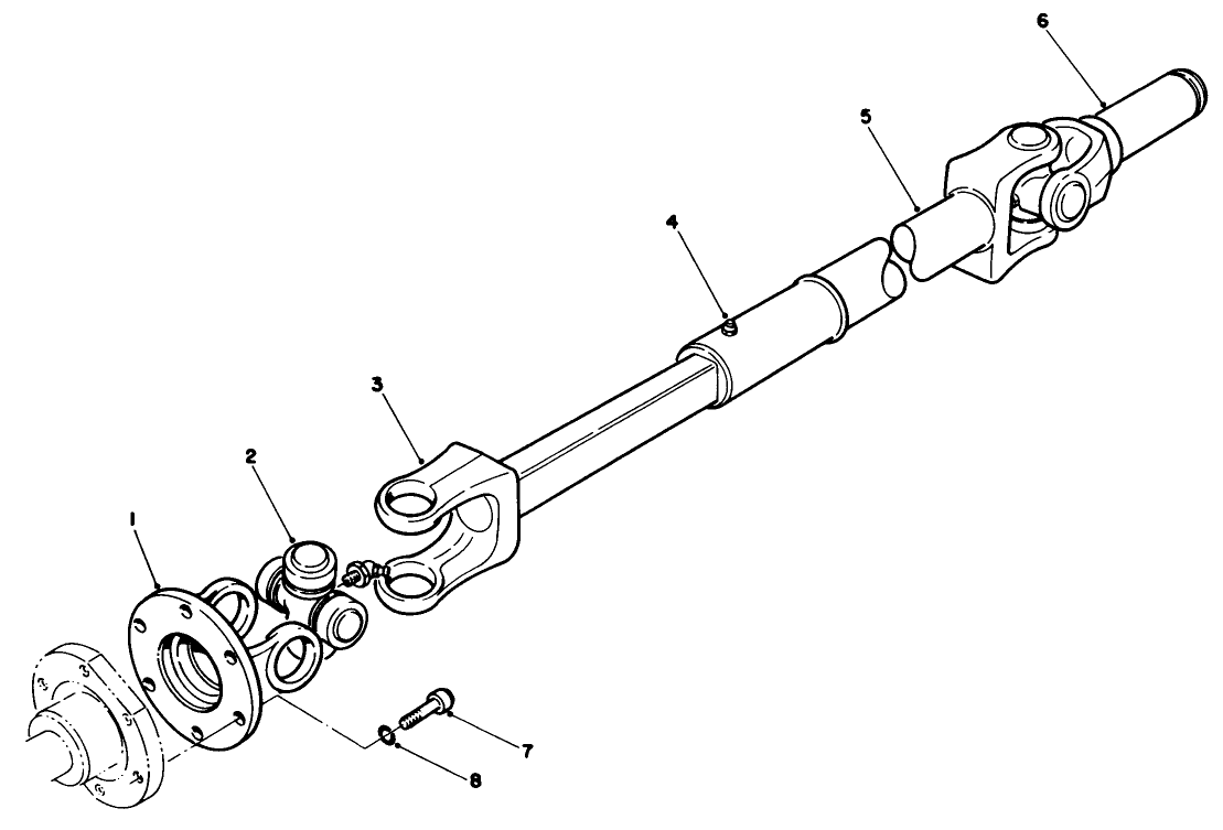 Drive Shaft Assembly No. 71-4550