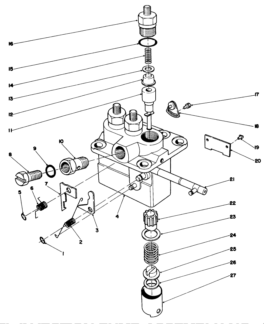 Fuel Injection Pump Assembly No. 42-8000