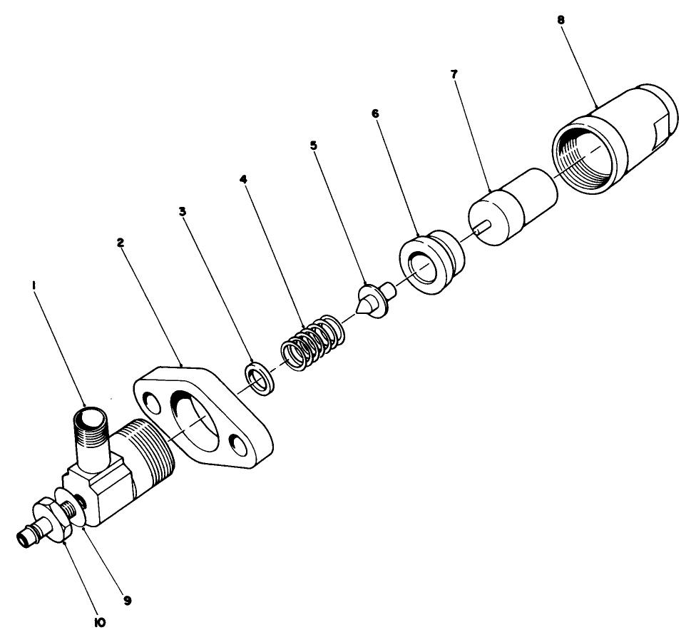 Nozzle & Holder Assembly No. 44-8070