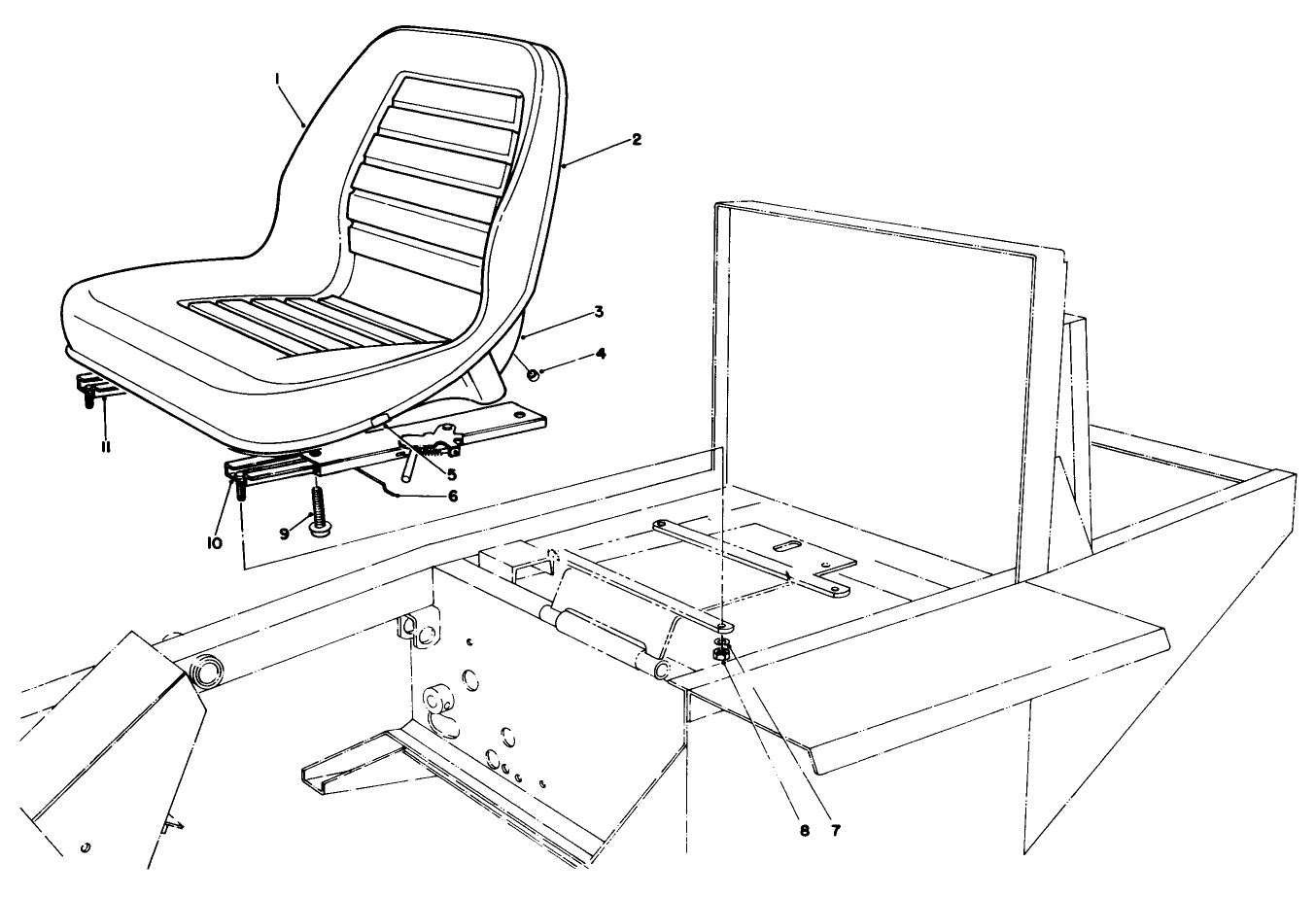 Standard Seat Kit Model No. 30770