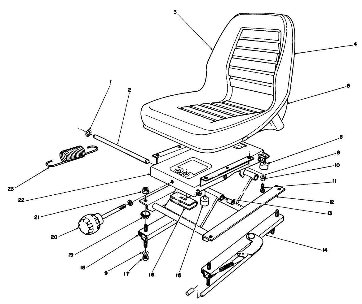 Deluxe Seat Kit Model No. 30772
