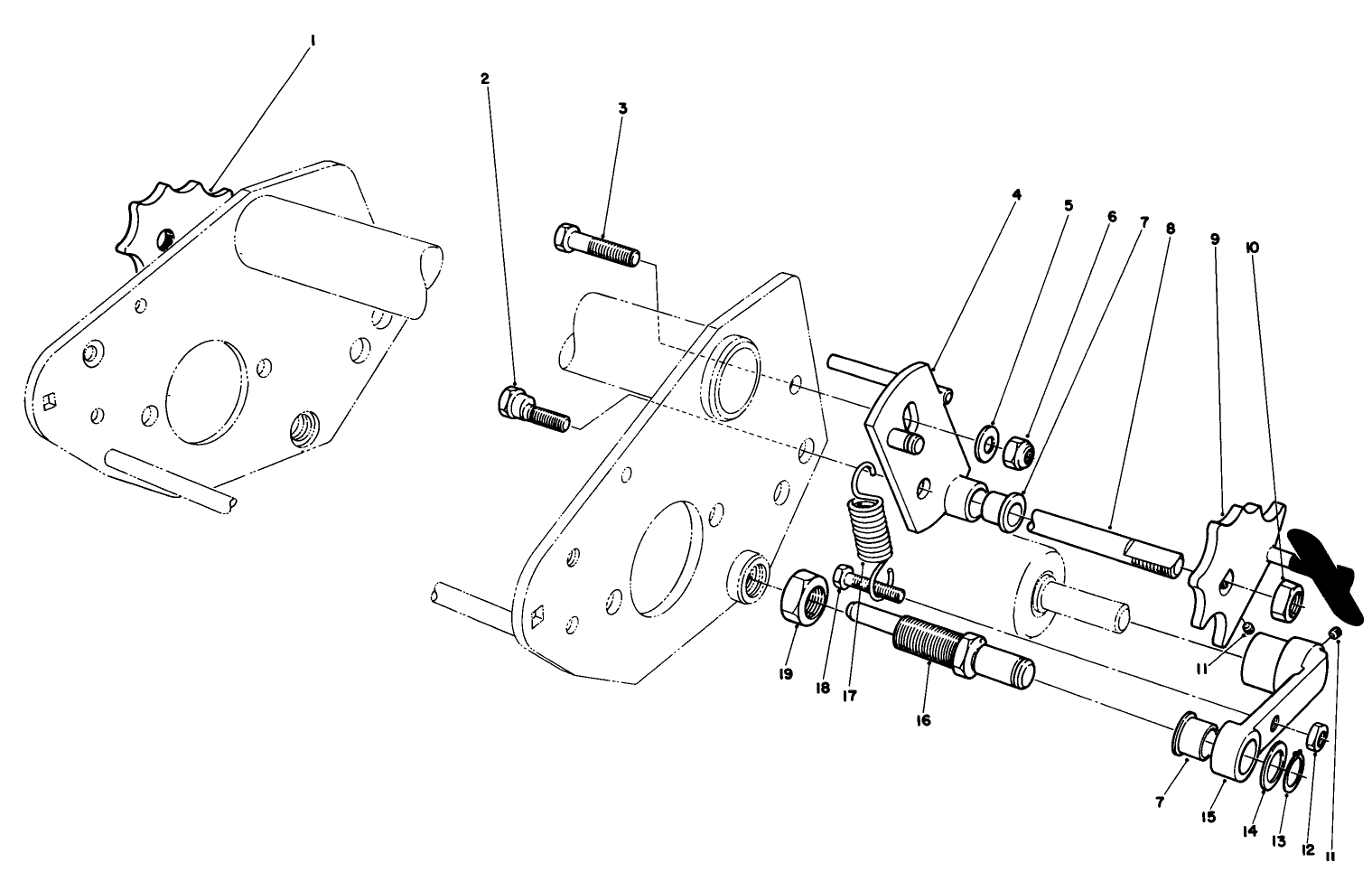 Quick Height-Of-Cut Single Point Adjust Kit Model No. 04451 (optional)