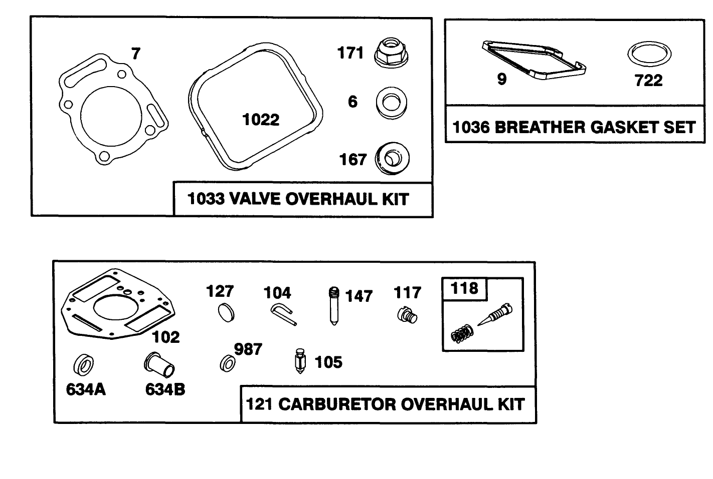 Engine Briggs & Stratton Model 303447-0411-01