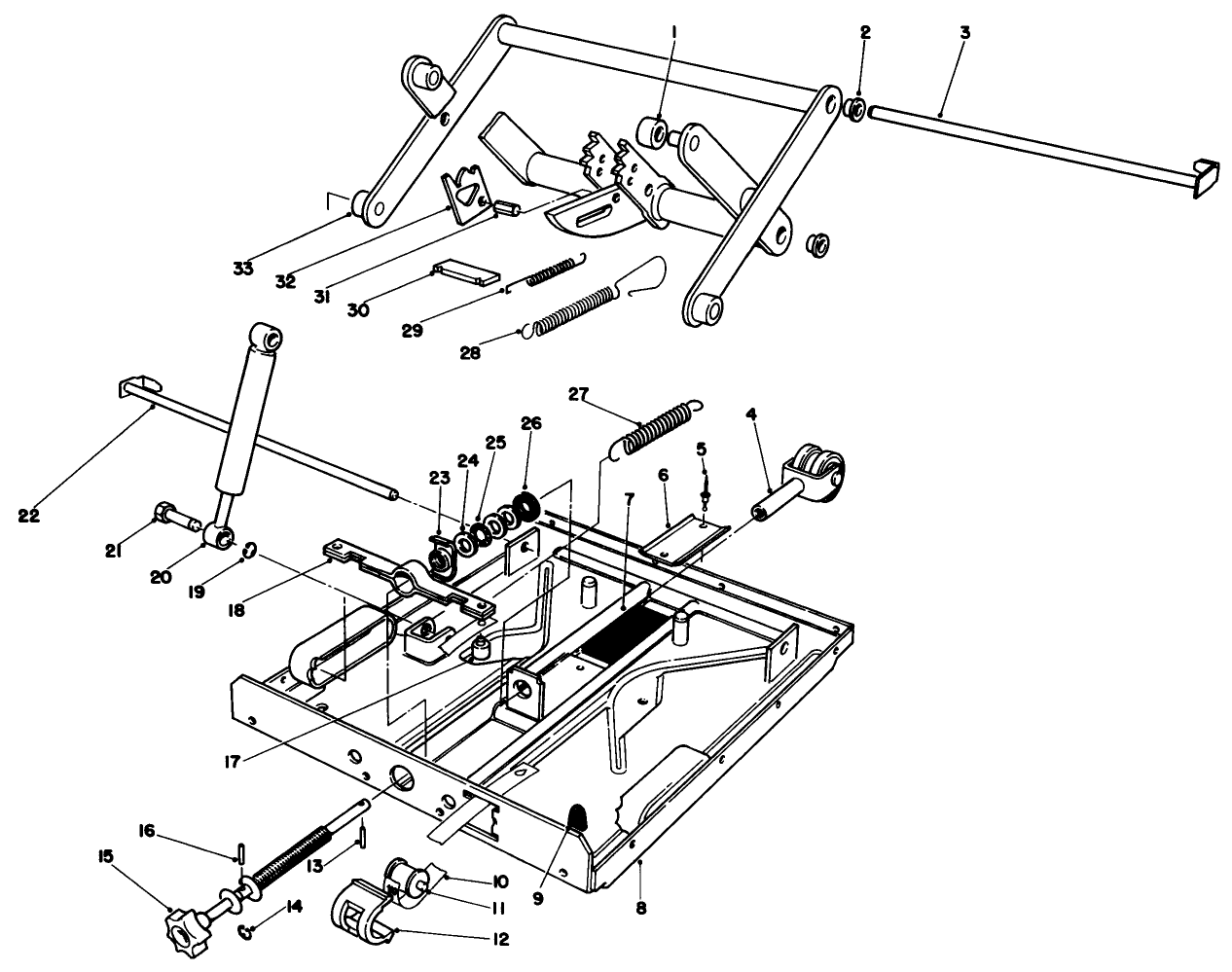 Seat Suspension Assembly