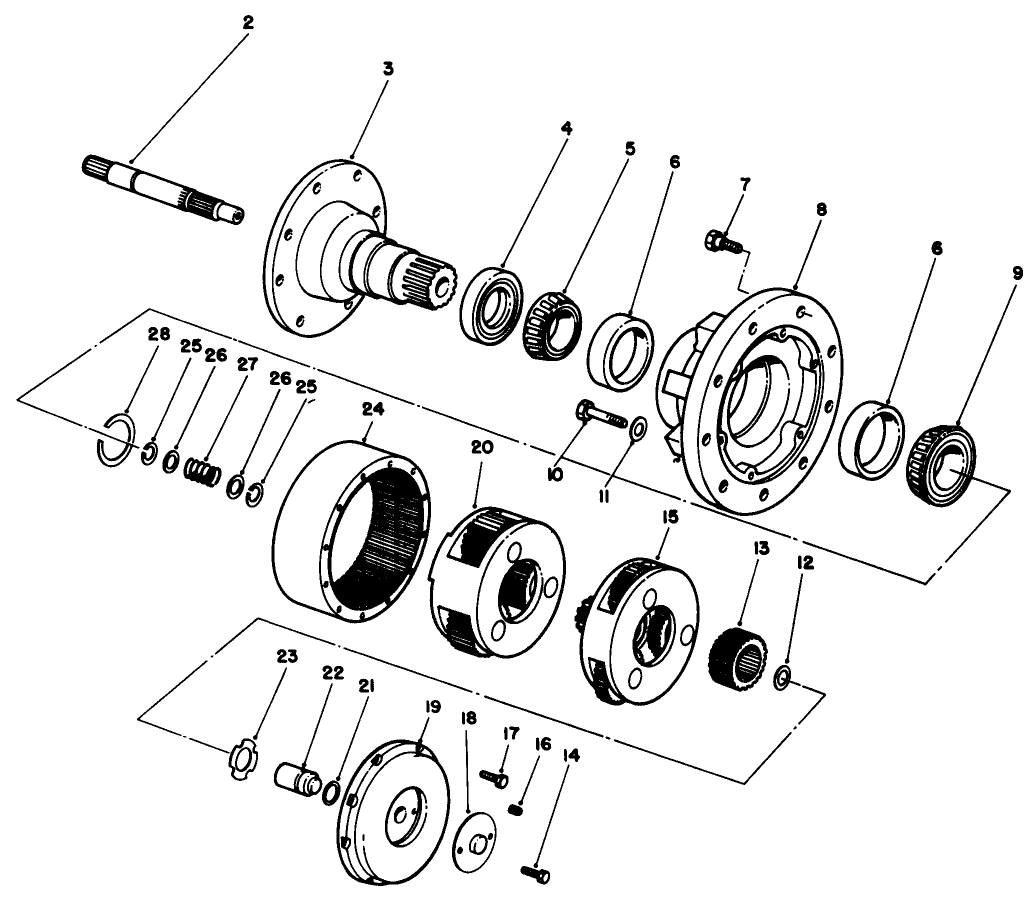 Planetary Gear Assembly No. 69-1730