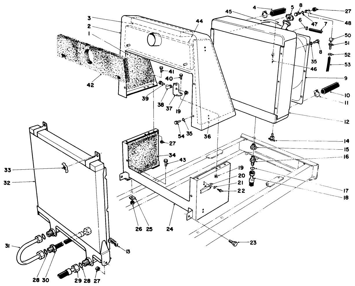 Radiator & Oil Cooler Assembly