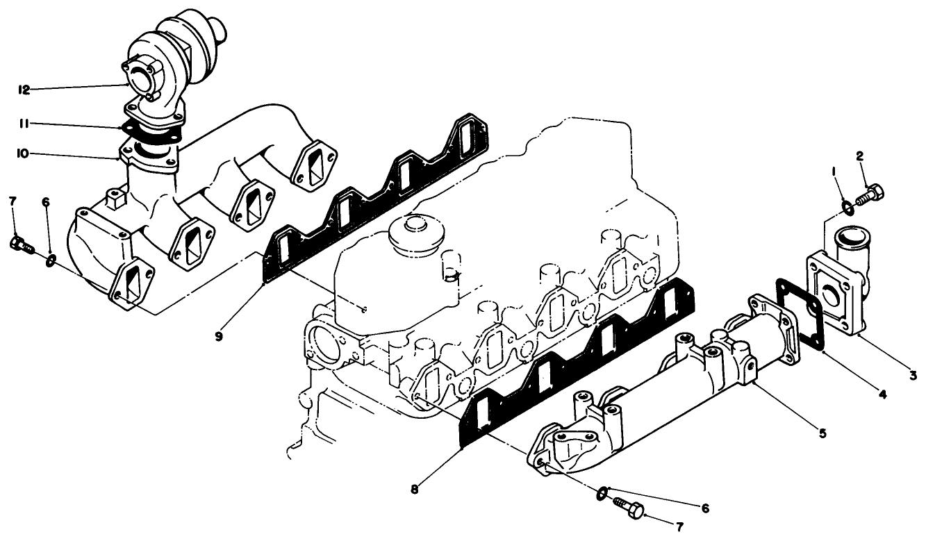 Intake & Exhaust Manifold Assembly