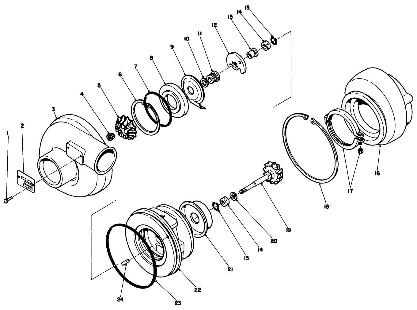 Turbocharger Assembly No. 70-6430