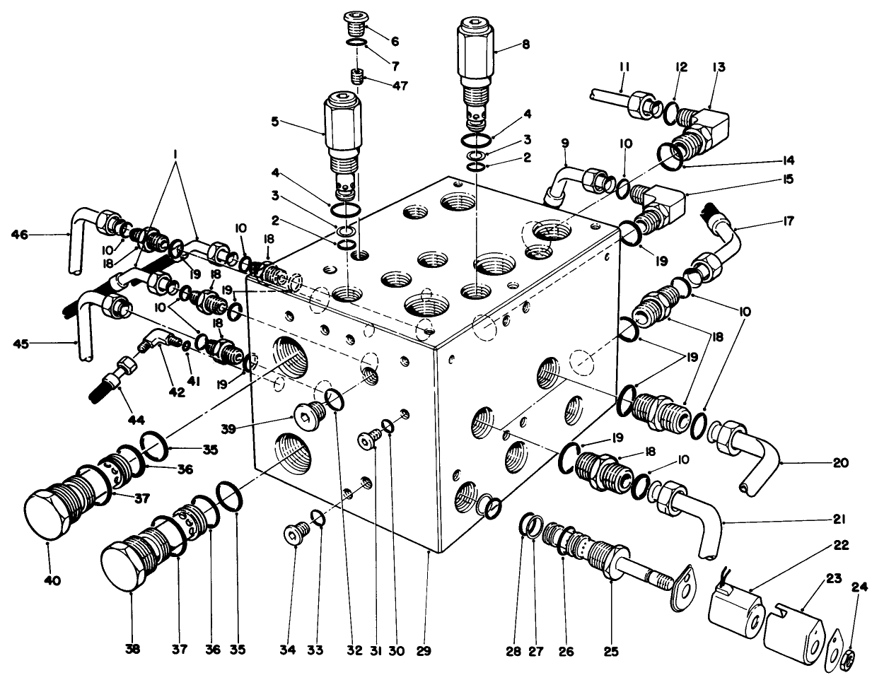 Pto Manifold Assembly