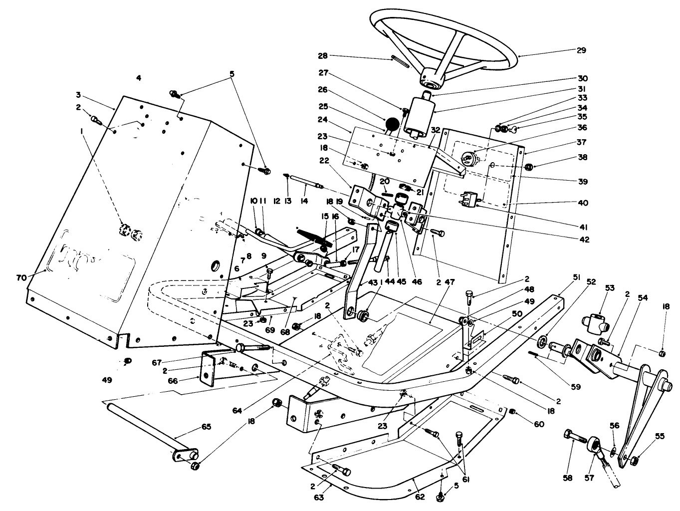 Frame & Steering Assembly