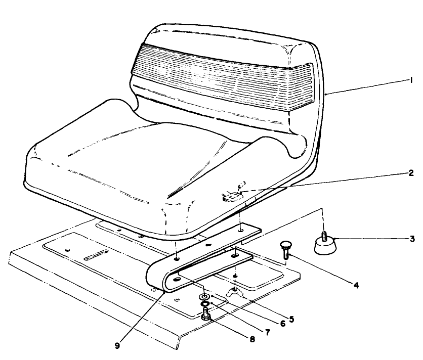 Standard Seat Kit Model No. 30746 (optional)