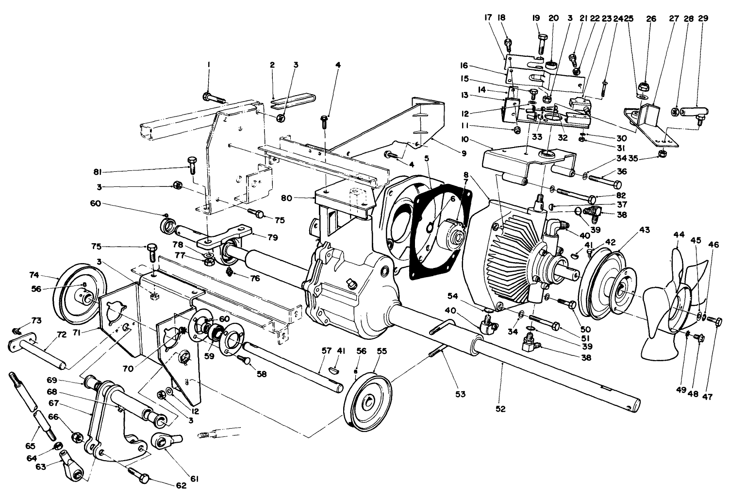 Transmission & Differential Assembly
