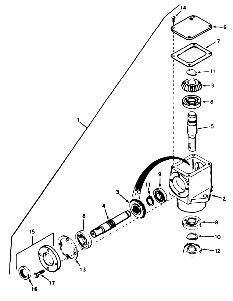 Cutting Unit Model No. 30544 (continued) Right Angle Drive Head No. 54-2320