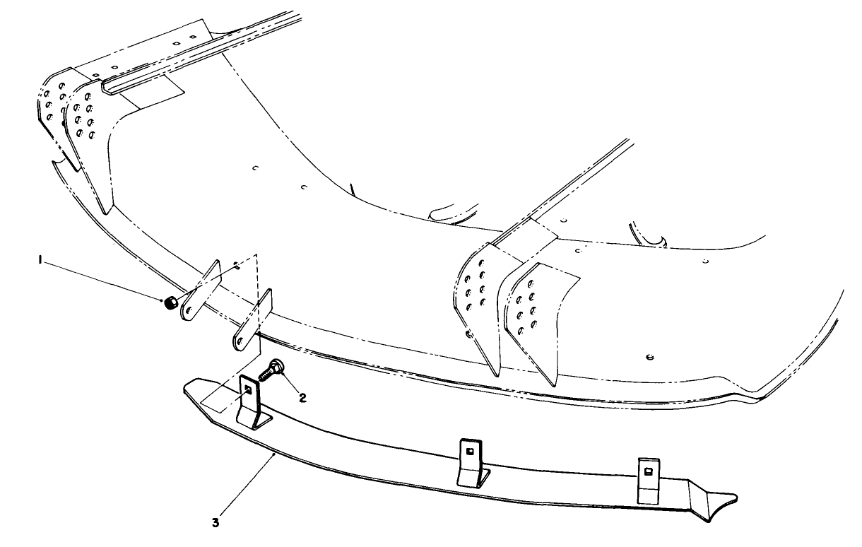 Baffle Kit Part No. 60-9030 (optional) For (model No. 30544)
