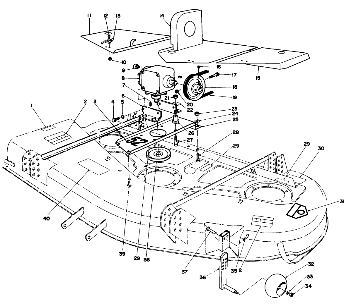 Cutting Unit Model No. 30753 (continued)