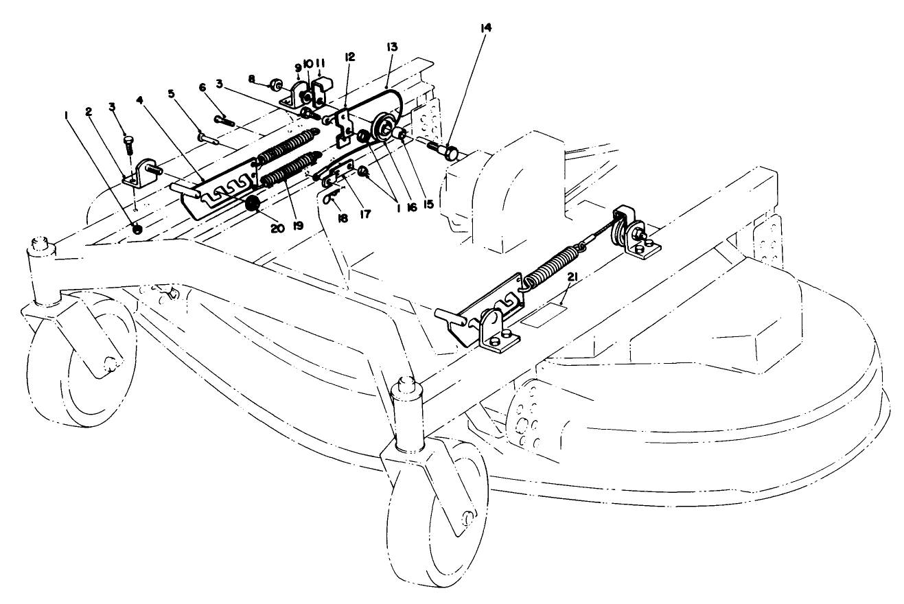 Flotation Kit Model No. 30759 (optional) (for Cutting Units Model No. 30544 & 30752)