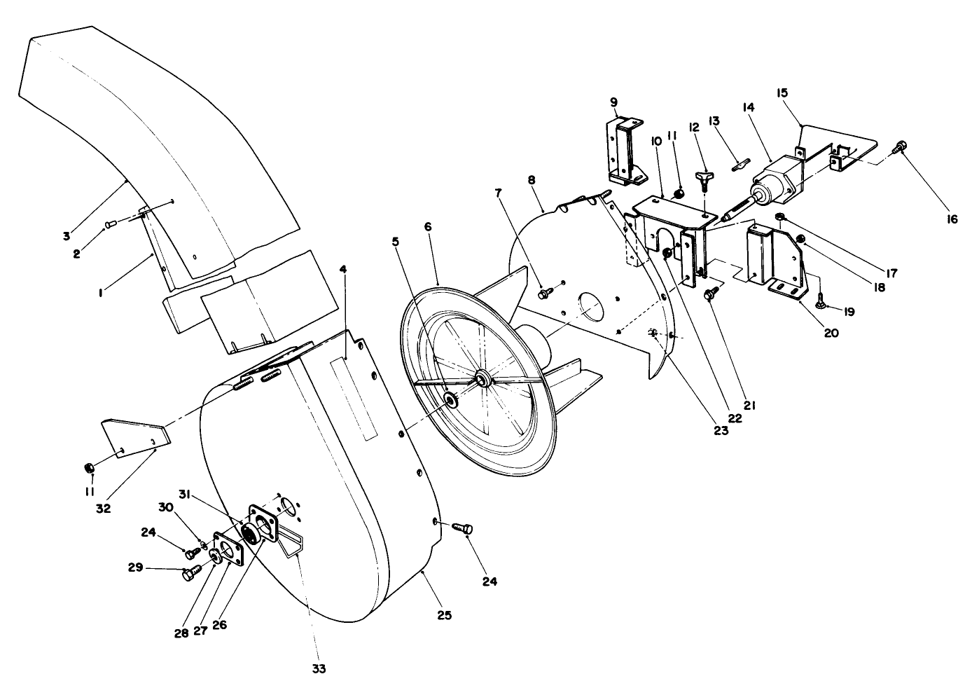 Grass Collection System Model No. 30751 (optional)
