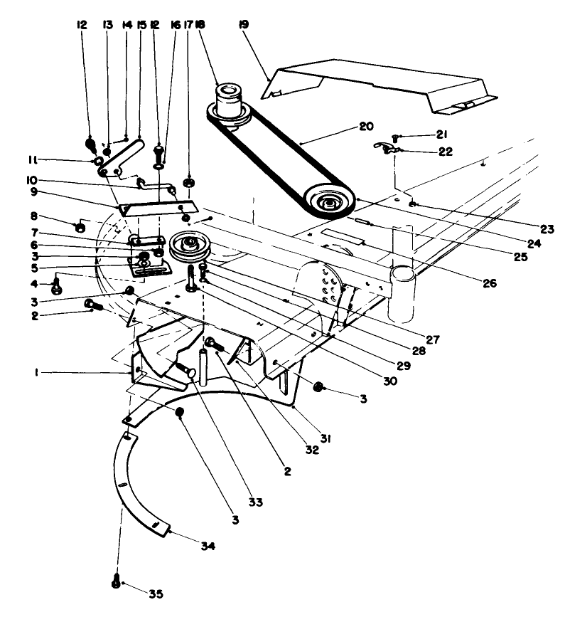 Grass Collection System Model No. 30576 (optional) (continued)