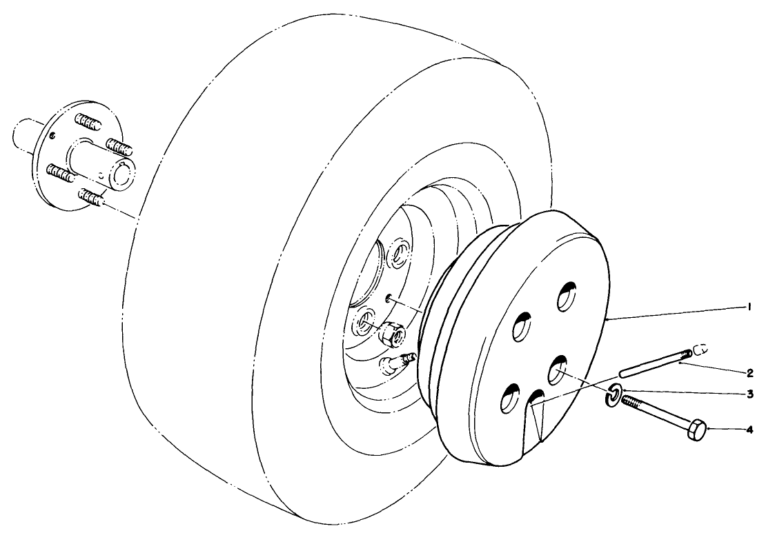 Wheel Weight Kit Model No. 56-6620 (optional) (for 44