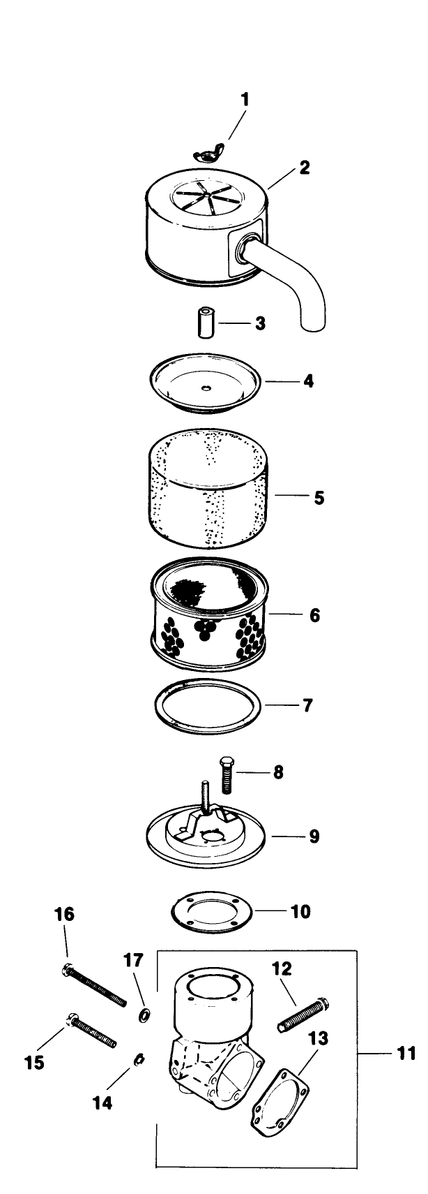 Air Intake-Engine Kohler Model No. M18qs-24657