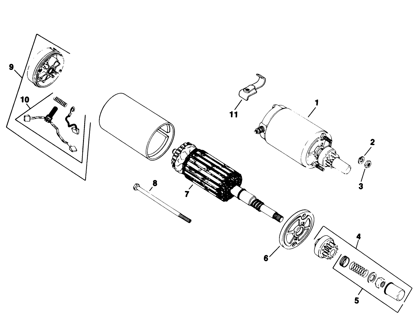 Electric Start-Engine Kohler Model No. M18qs-24657 (continued)
