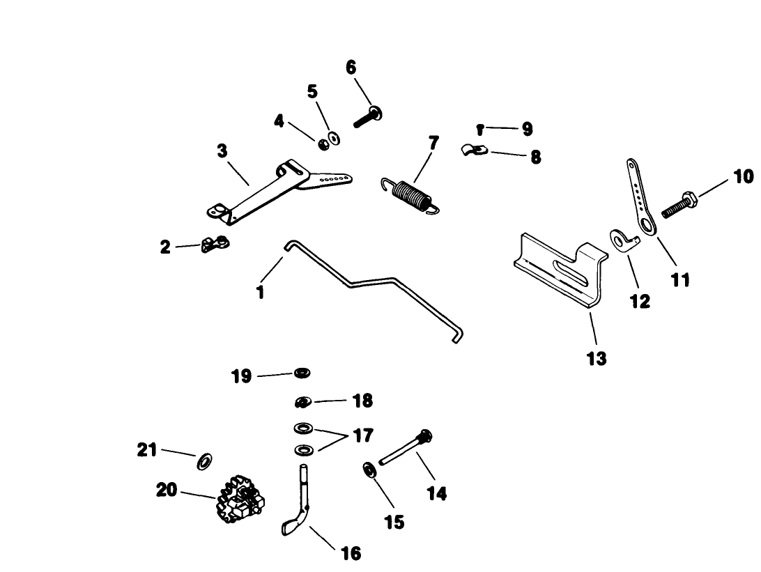 Governor-Engine Kohler Model No. M18qs-24657 (continued)