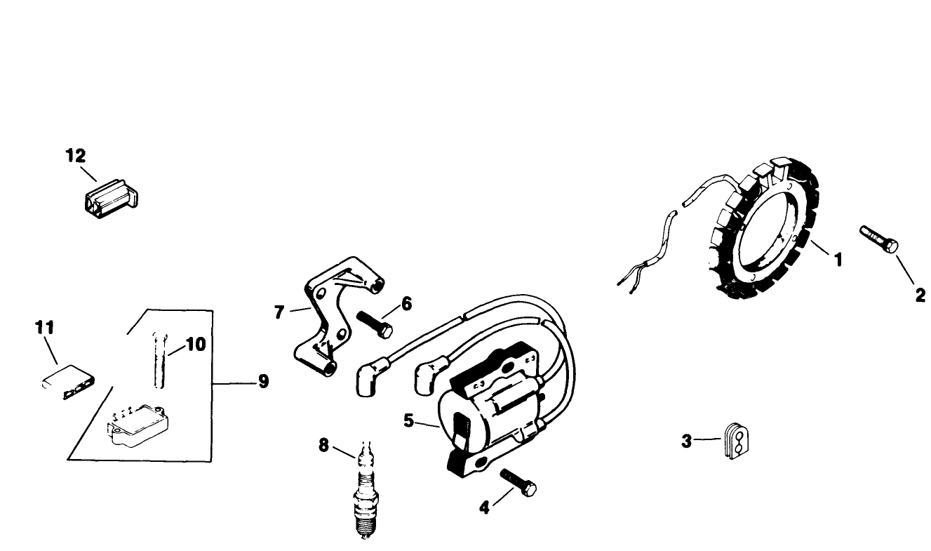 Ignition-Engine Kohler Model No. M18qs-24657 (continued)