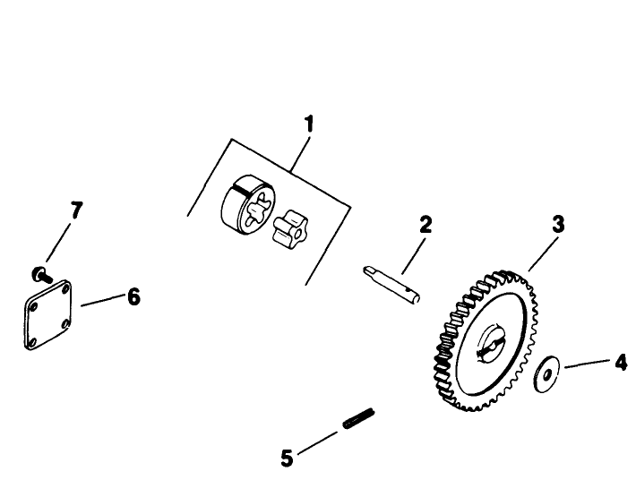 Oil Pump-Engine Kohler Model No. M18qs-24657 (continued)