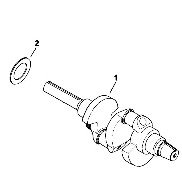 Crankshaft-Engine Kohler Model No. M18qs-24657 (continued)
