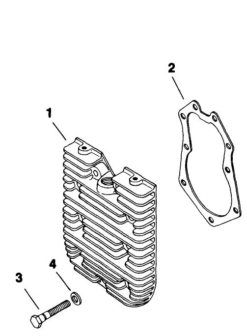 Cylinder Head-Engine Kohler Model No. M18qs-24657 (continued)