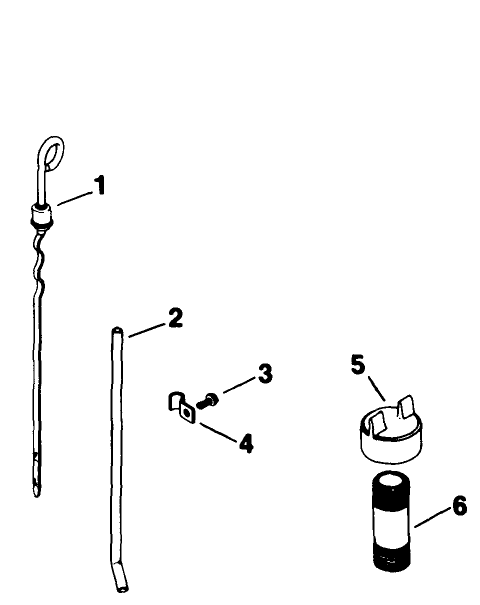 Dipstick-Engine Kohler Model No. M18qs-24657 (continued)