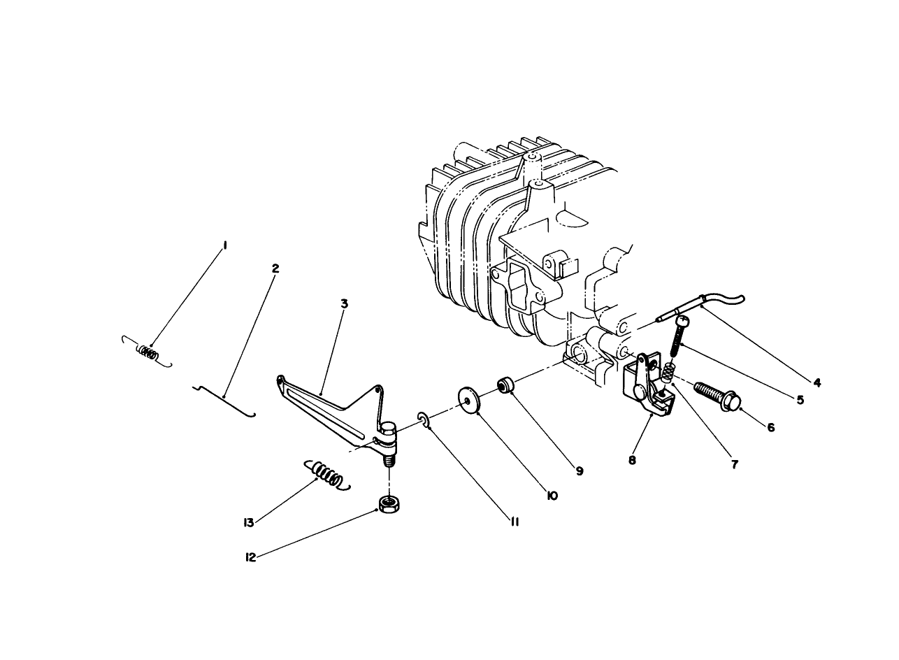 Governor Assembly (engine Model No. 47pm1-4)