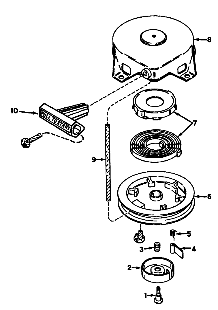 Recoil Starter No. 590537