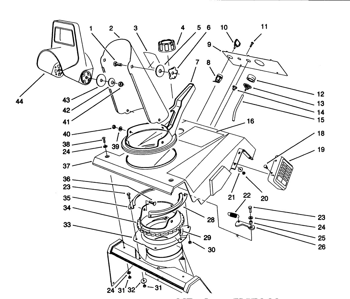 Upper Shroud Assembly