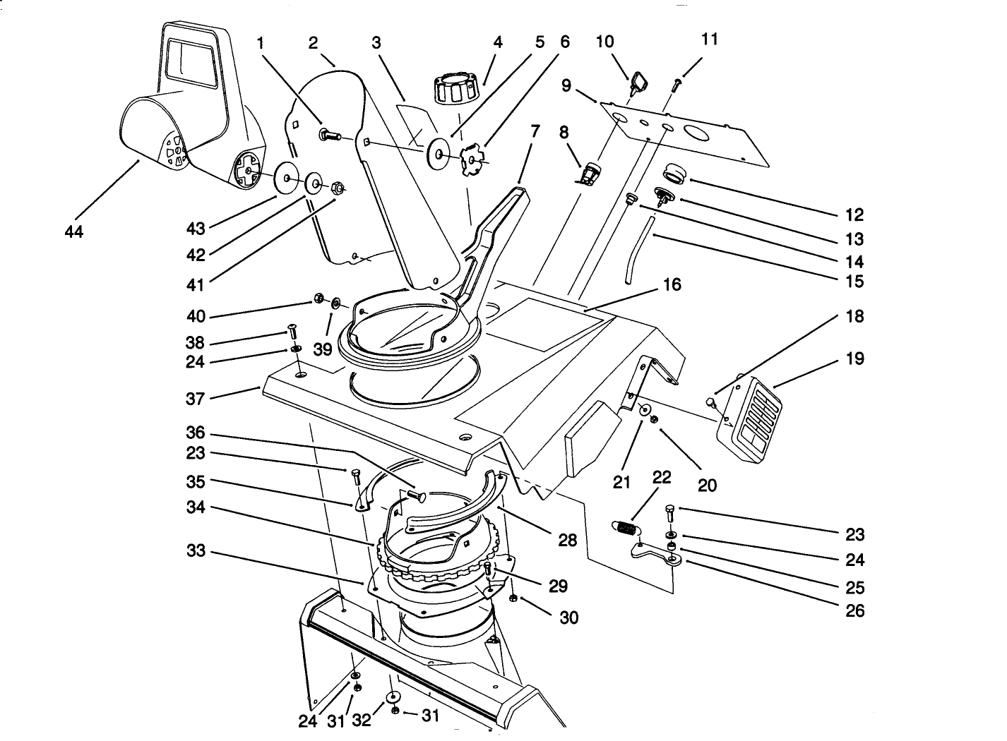 Upper Shroud Assembly