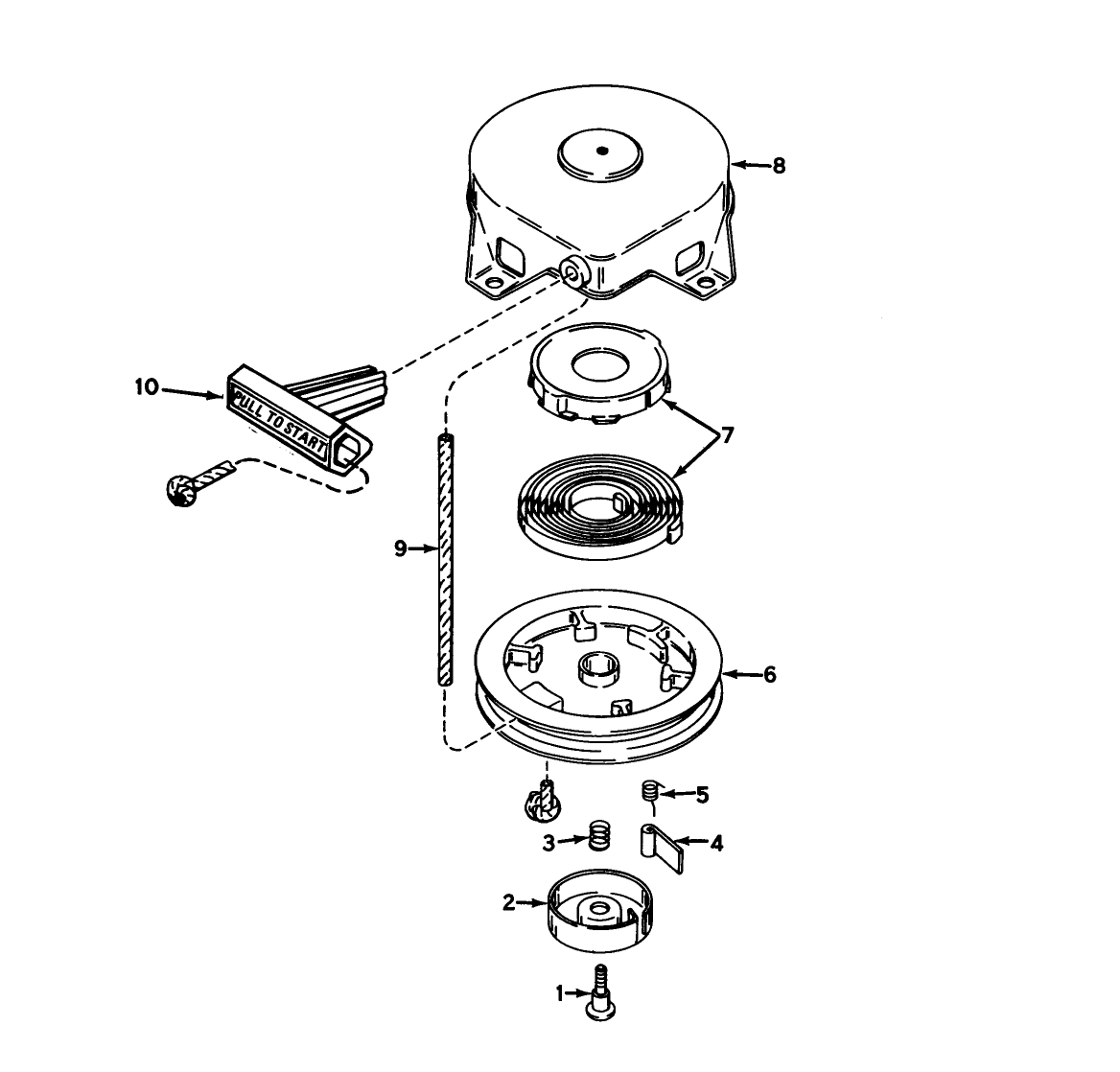 Recoil Starter No. 590537