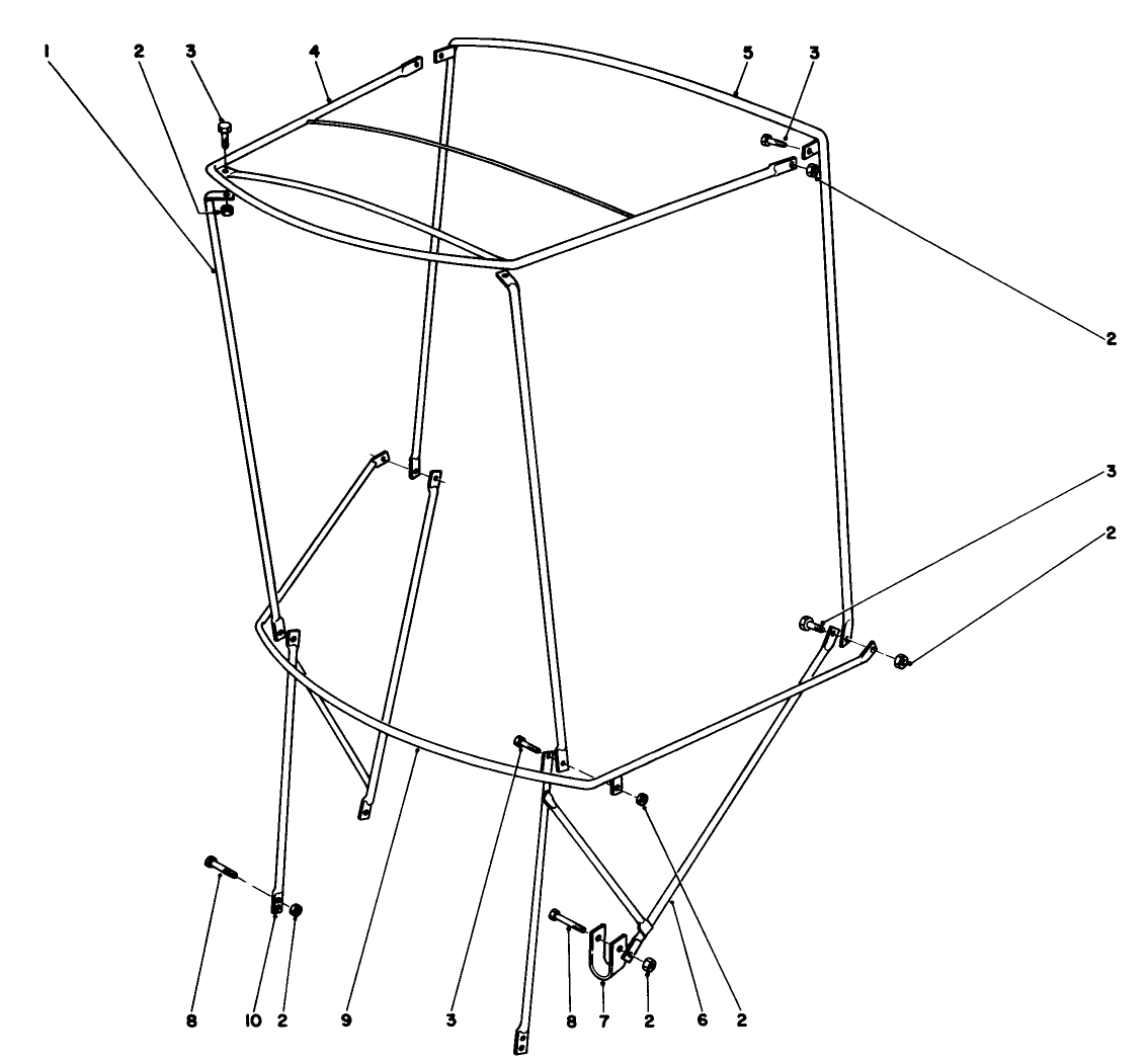 Snow Cab Assembly Model 42-3380 (optional)