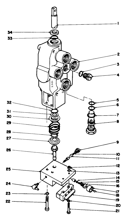 Reel Control Valve Assembly No. 63-4800
