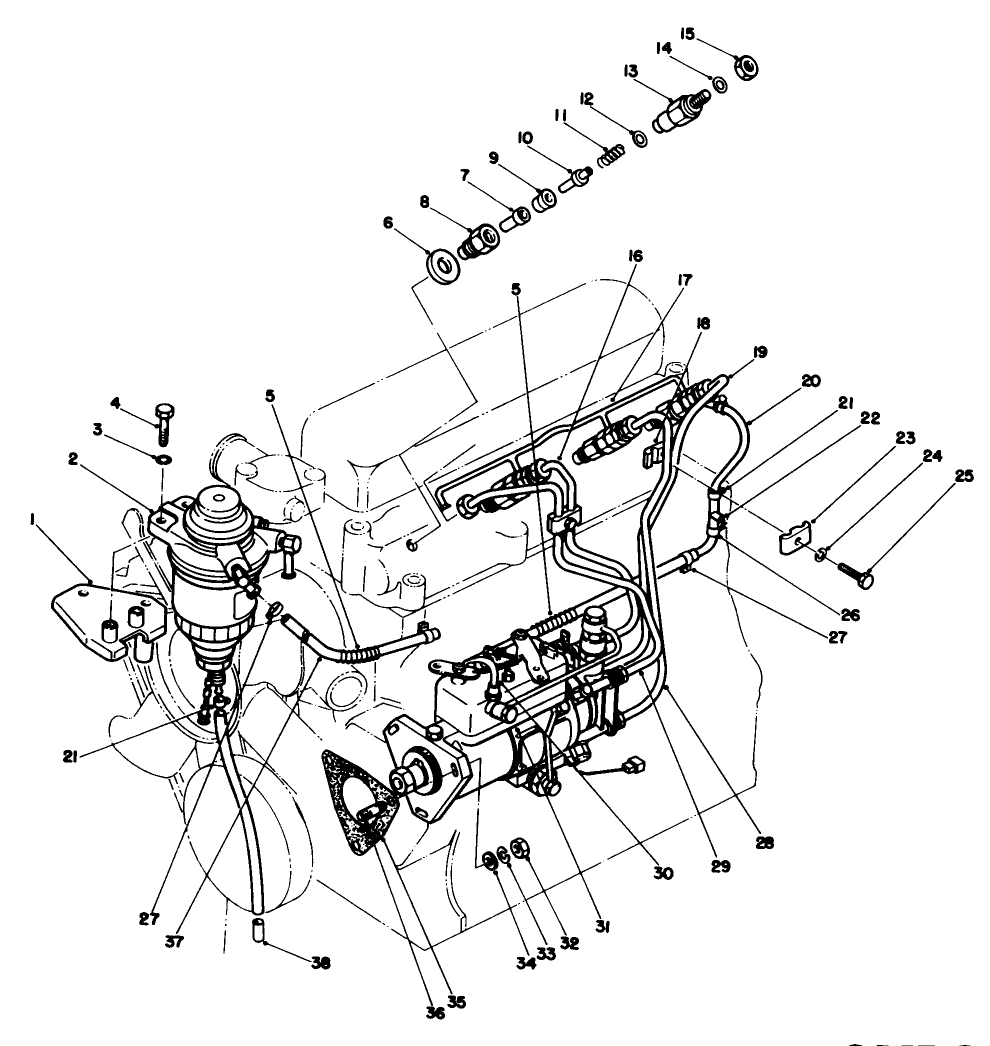 Fuel System Injection Pump & Nozzle Components