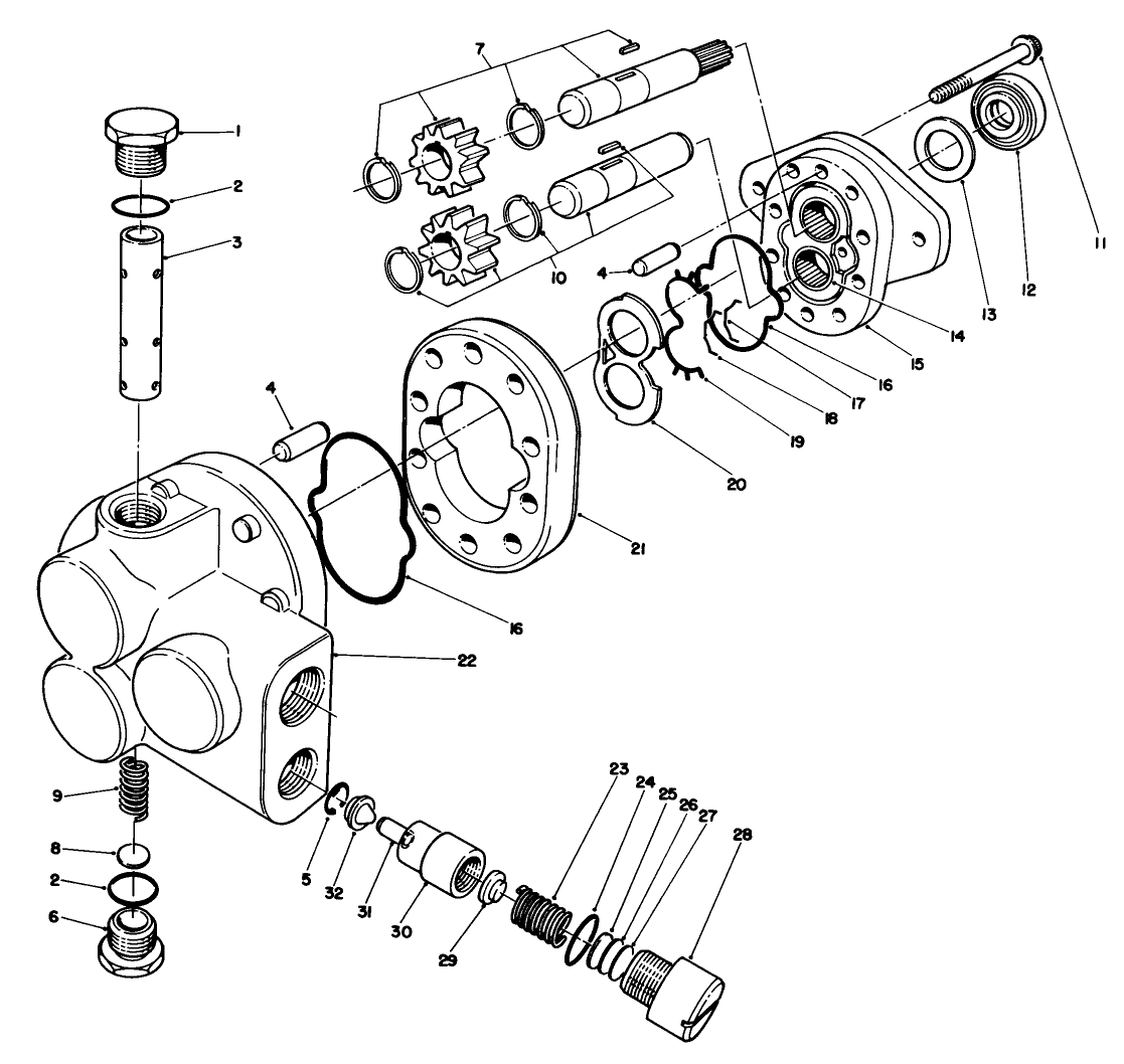 Gear Pump Assembly No. 58-5650