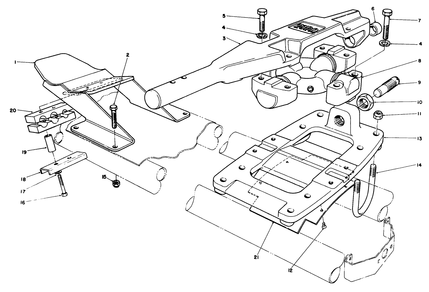 #4 & 5 Cutting Unit Flotation Kit Model No. 03760