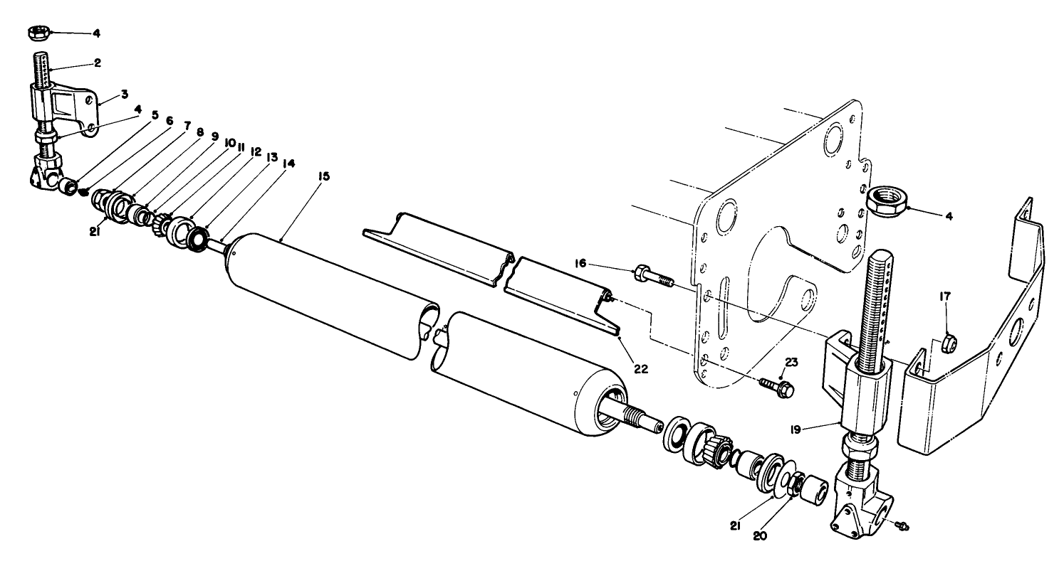 Front Roller (set Of 5)** Model No. 03742 (optional)