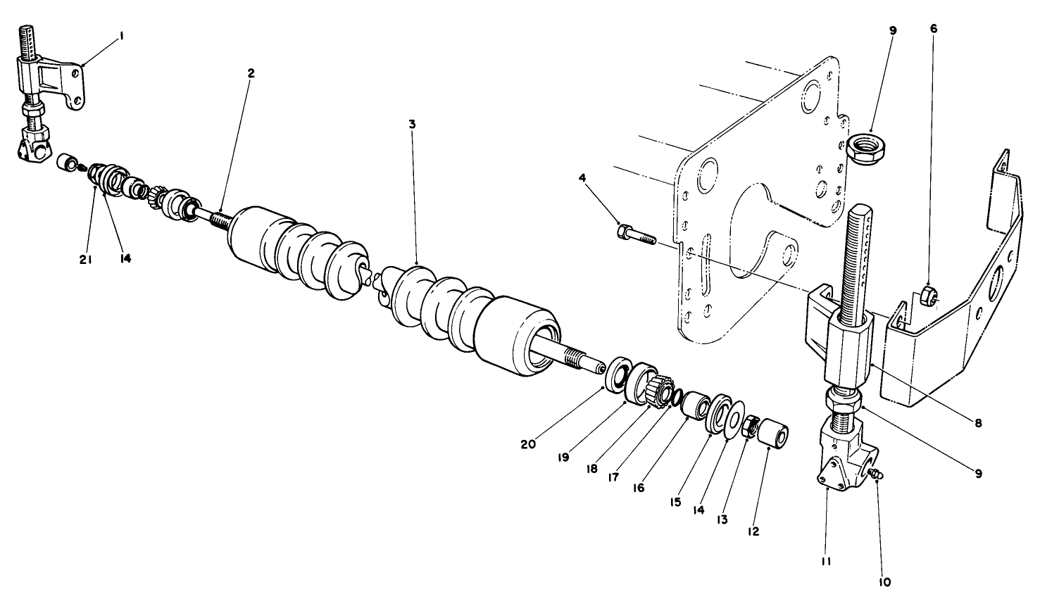 Wiehle Roller (set Of 5)** Model No. 03740 (opt)