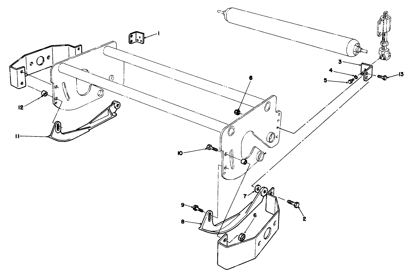 Side Skid Kit Model No. 03744 (set Of 5)(optional)