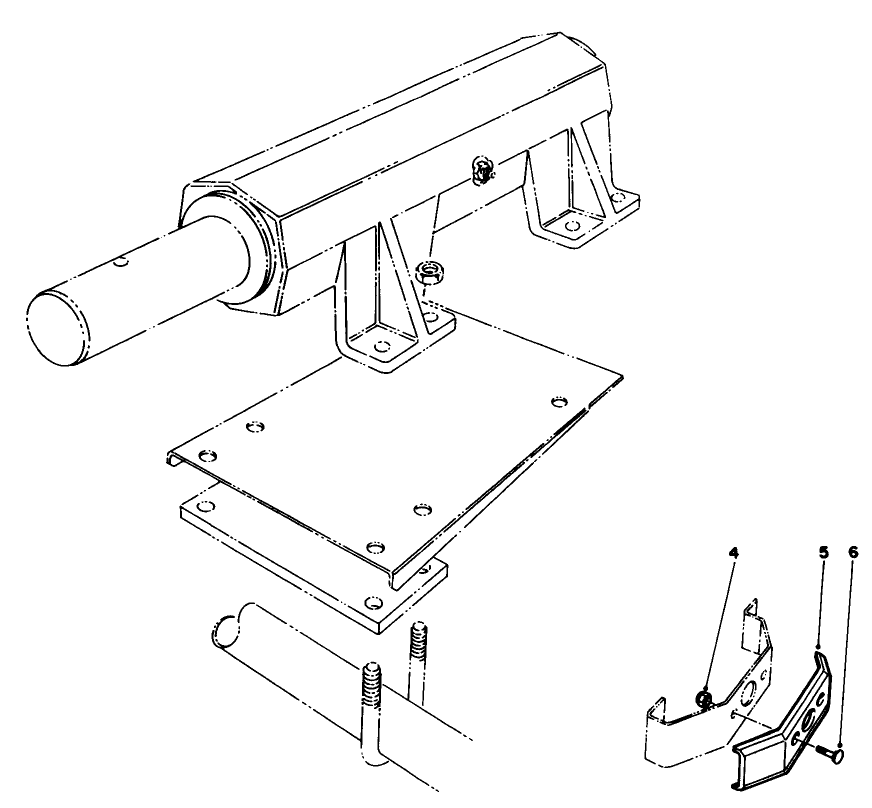 Fixed Head Kit Model No. 03762 (continued)(cutting Unit No. 1)(set Of 5)
