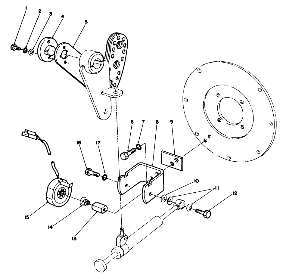 Magnet Hardware Install.-Cruise Control Kit Model No. 03770