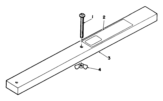 Special Tools-Gauge Bar Assembly No. 59-7900