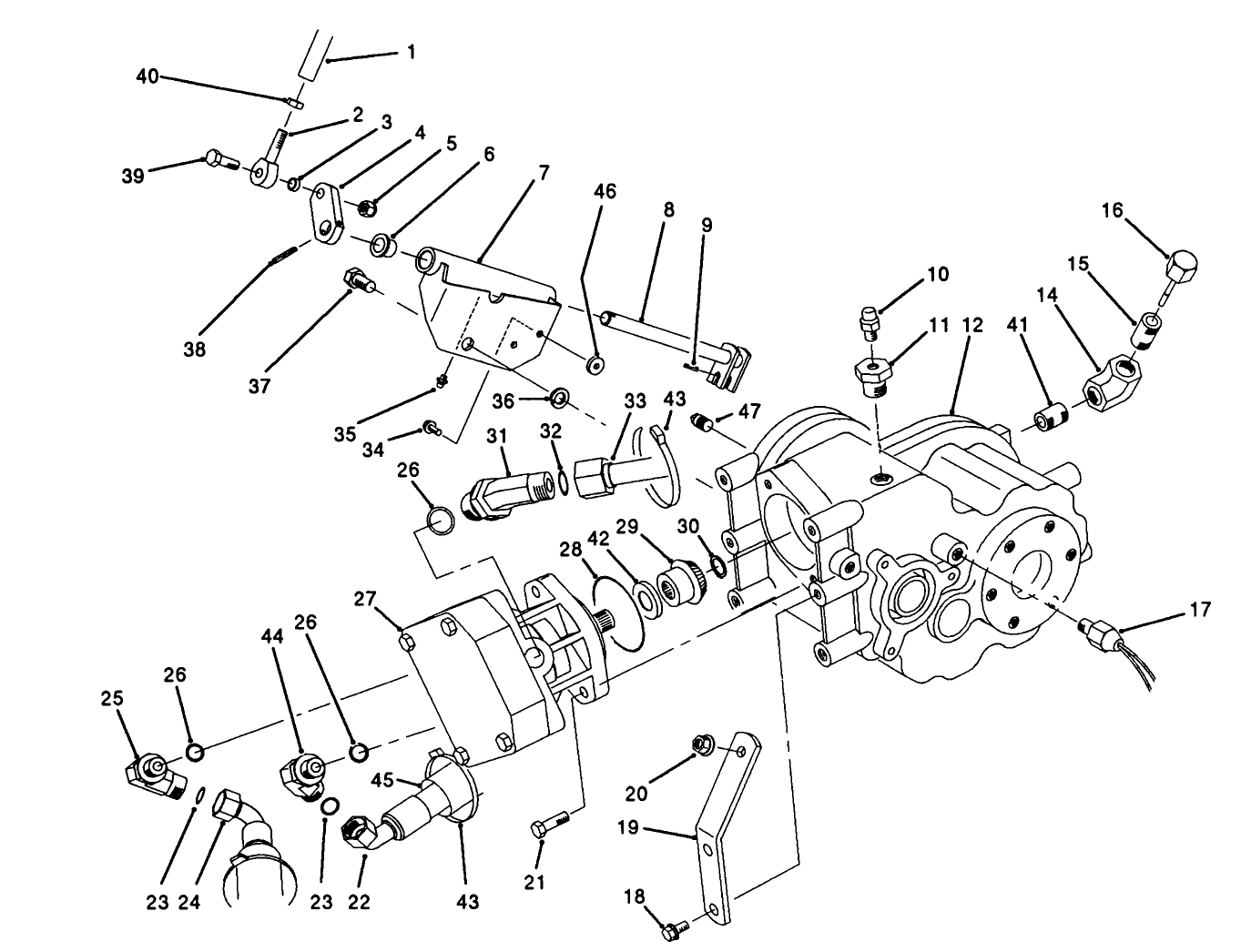 Front Transaxle Installation Assembly