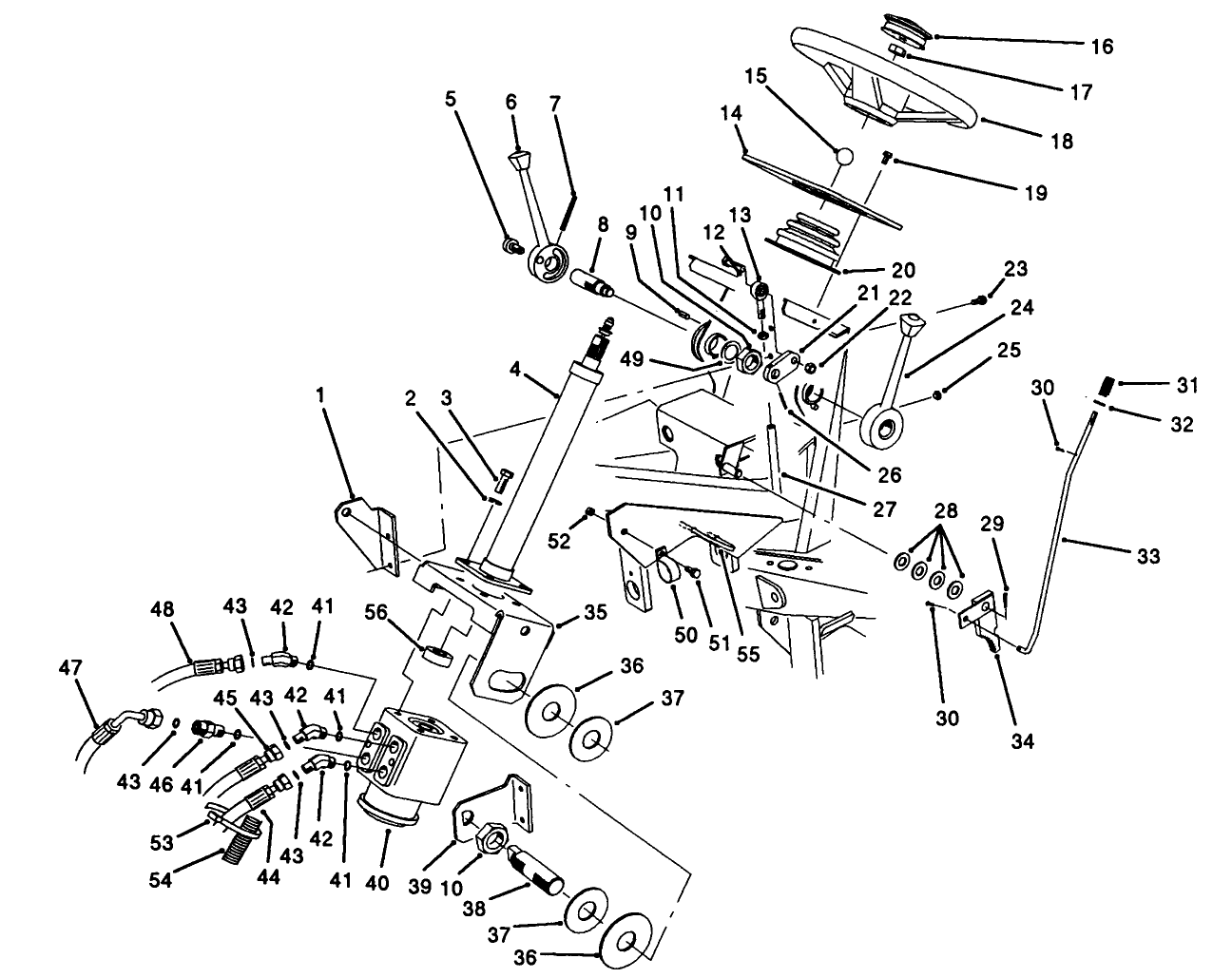 Steering Tower Assembly